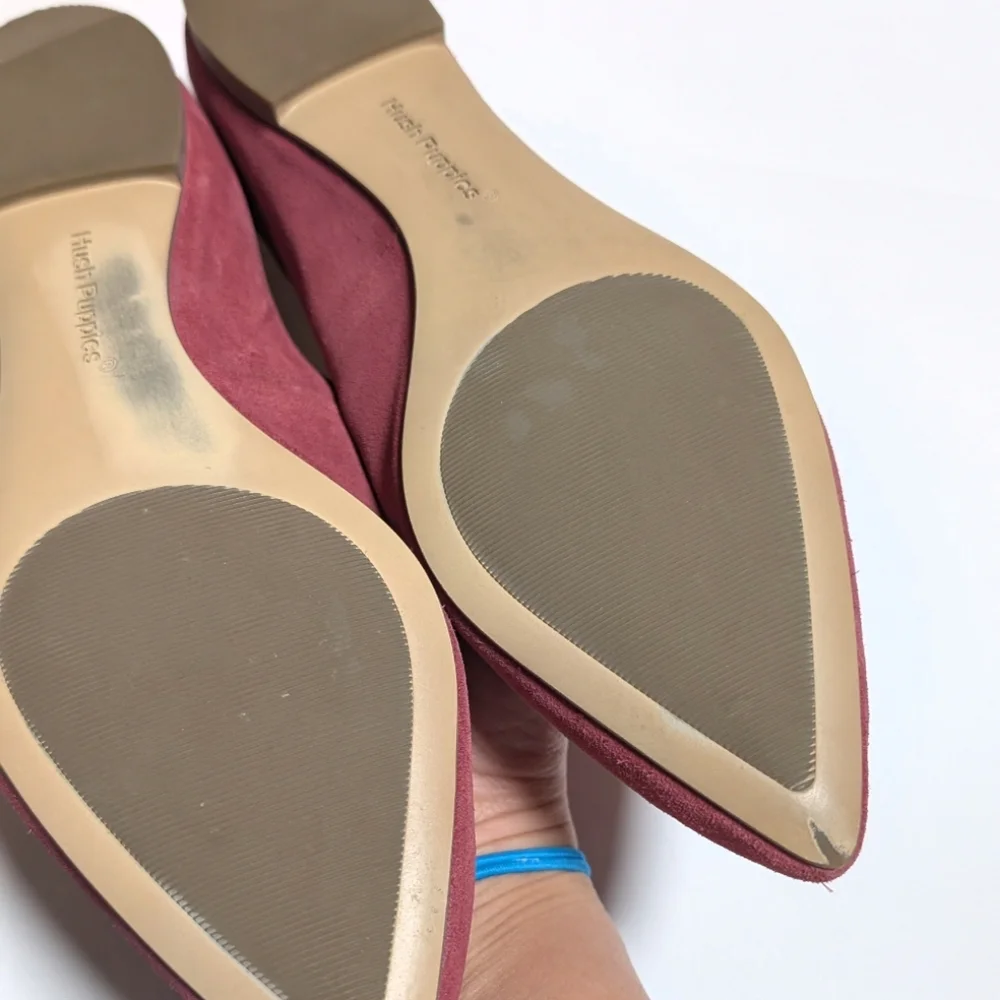 Hush Puppies Women's Hazel Pointe Loafer Mauve Hazel Size 7‎